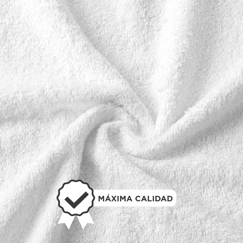Degrees home - Set of 2 bidet towels - Bath towels - Small towels - 100% Cotton - 480 g/m2-30x50 cm
