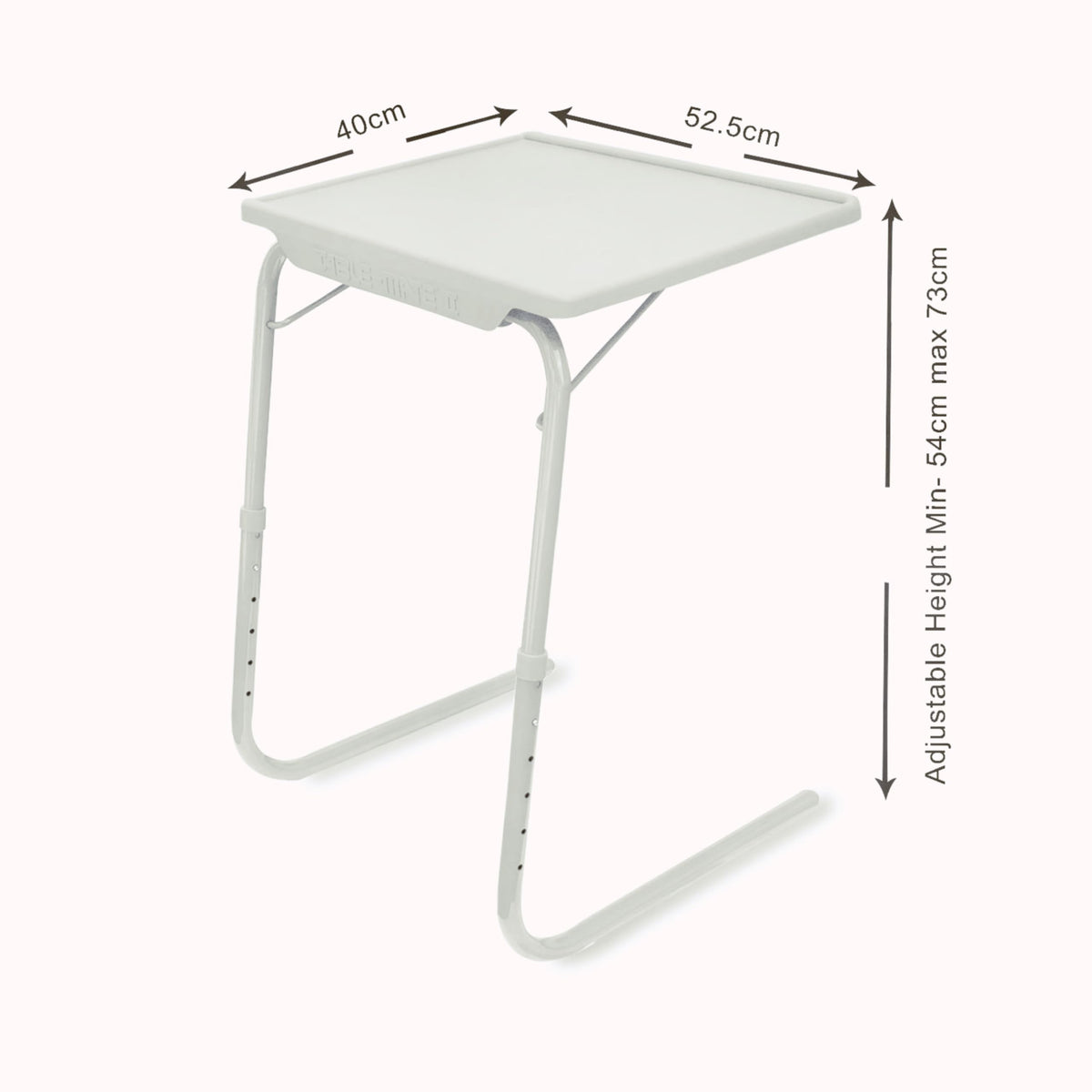 TABLE BUDDY | Adjustable multi position portable folding table mate for dining, workstation, bed tray, work, watch tv, study