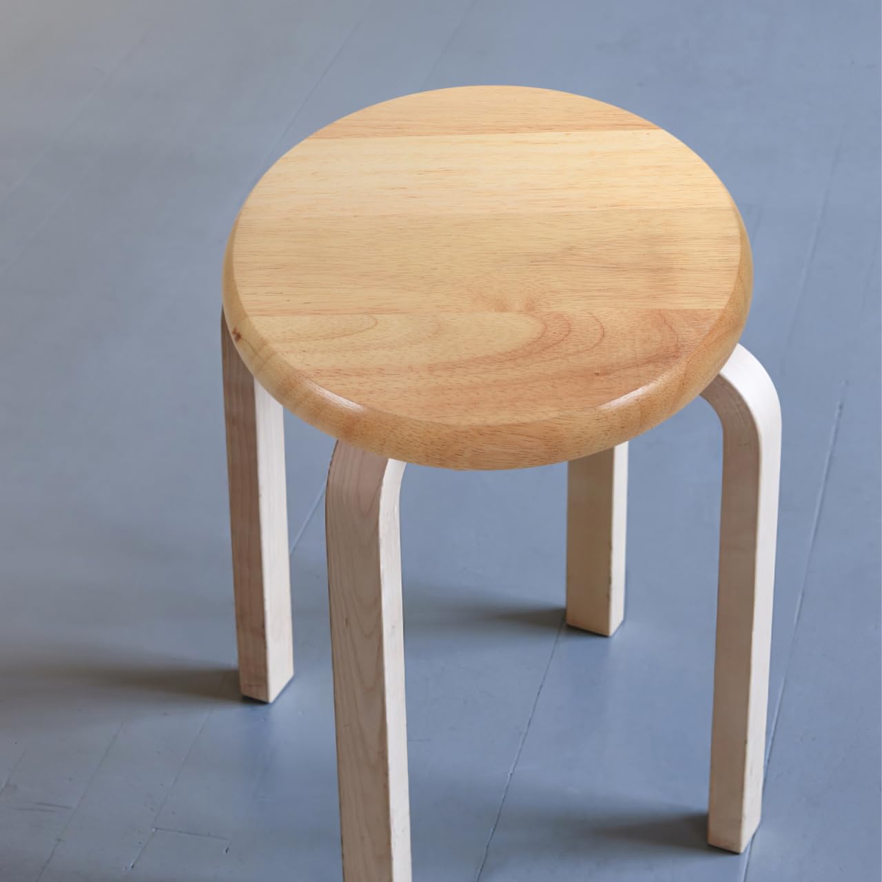 Angoily Solid Wood Round Stool Replacement Seat Top 11.61 Inch Bar Stool Seating Part for Dining Chairs Restaurant Home Use