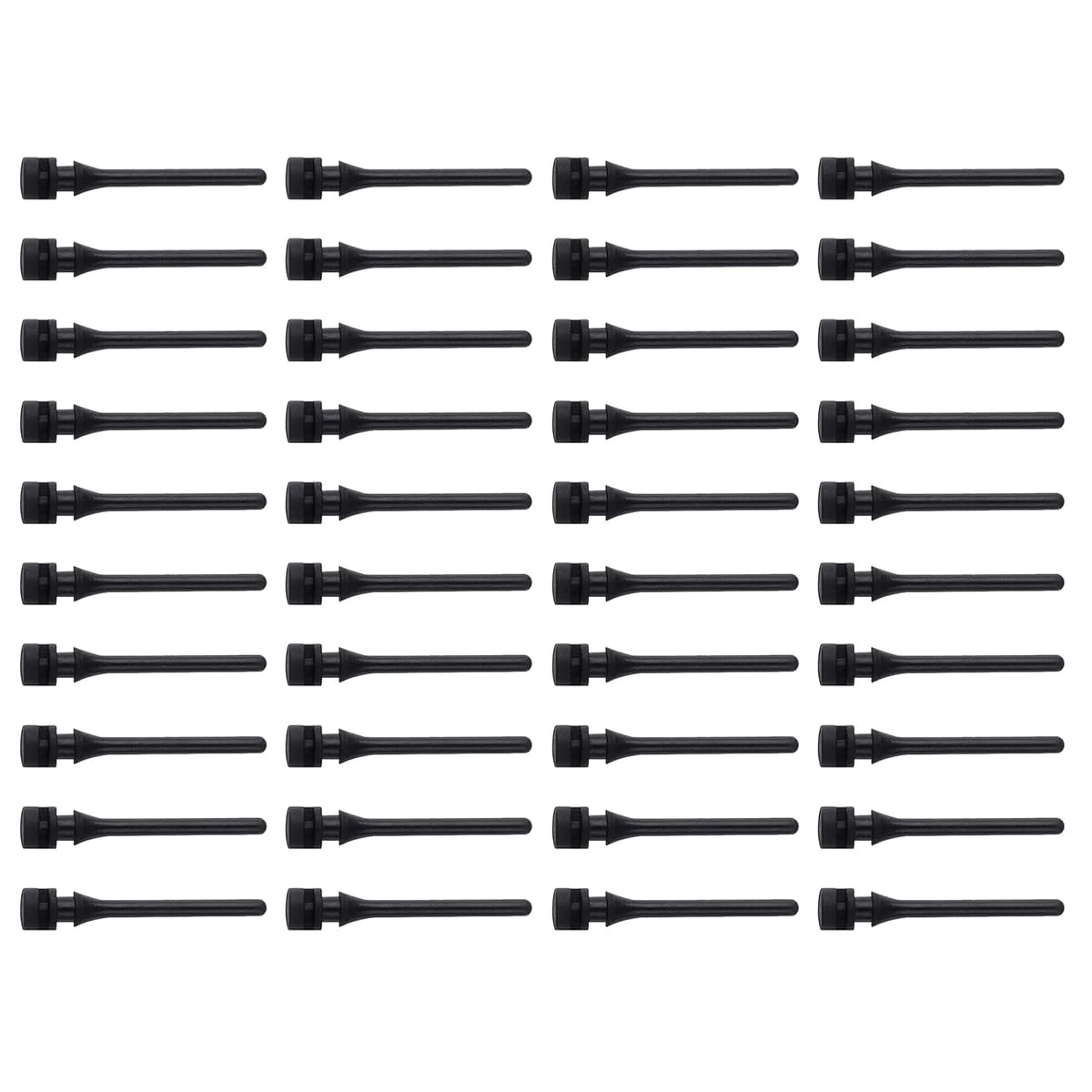 VOANZO Rubber Fan Brackets 45mm Housing Fan Mounting Screws Anti-Vibration Rubber Pins Silicone Mounting Rivets Vibration Dampening Attachments 40
