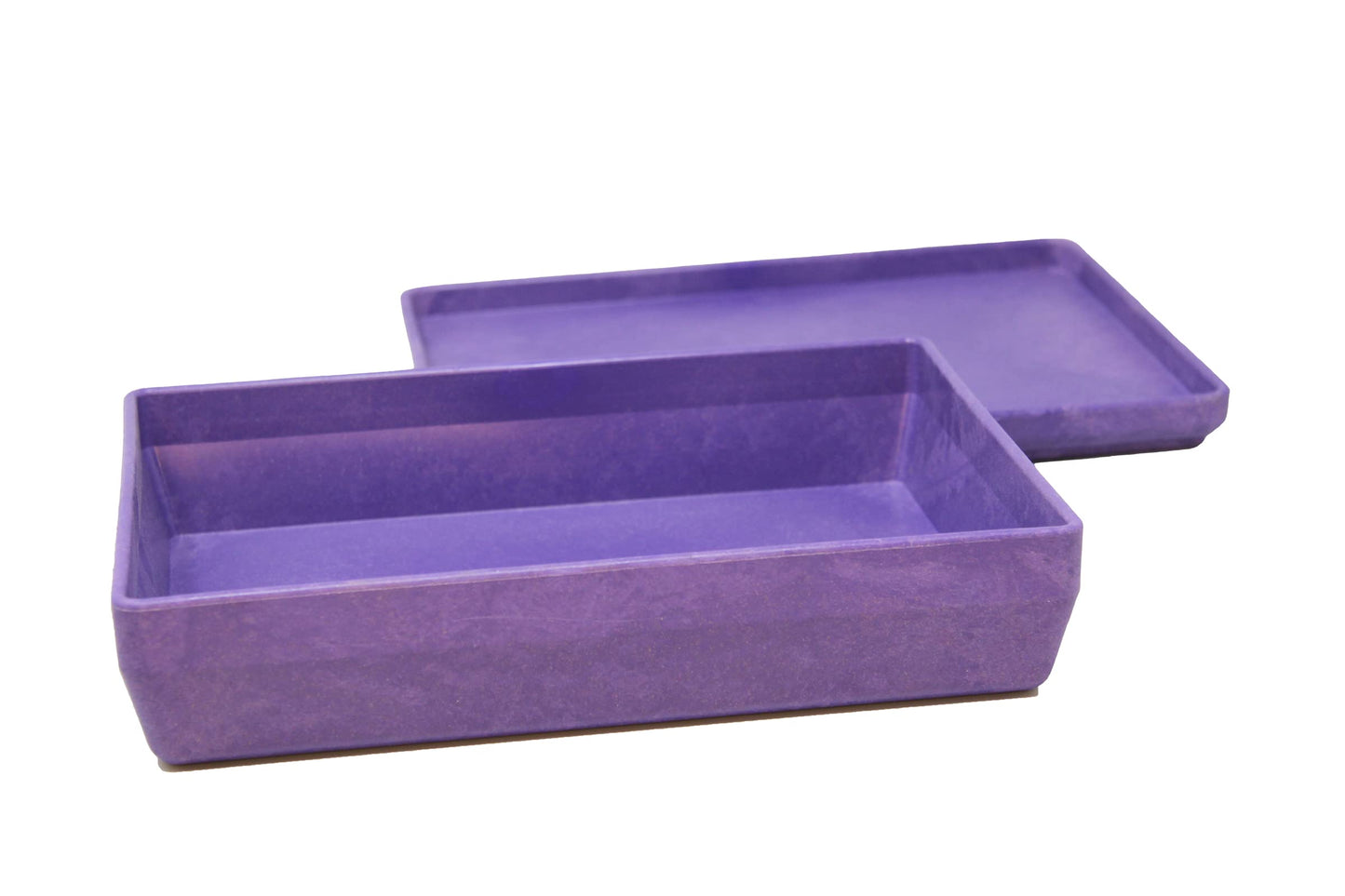 Wissner® active learning - Box with lid stackable purple - RE-Wood®