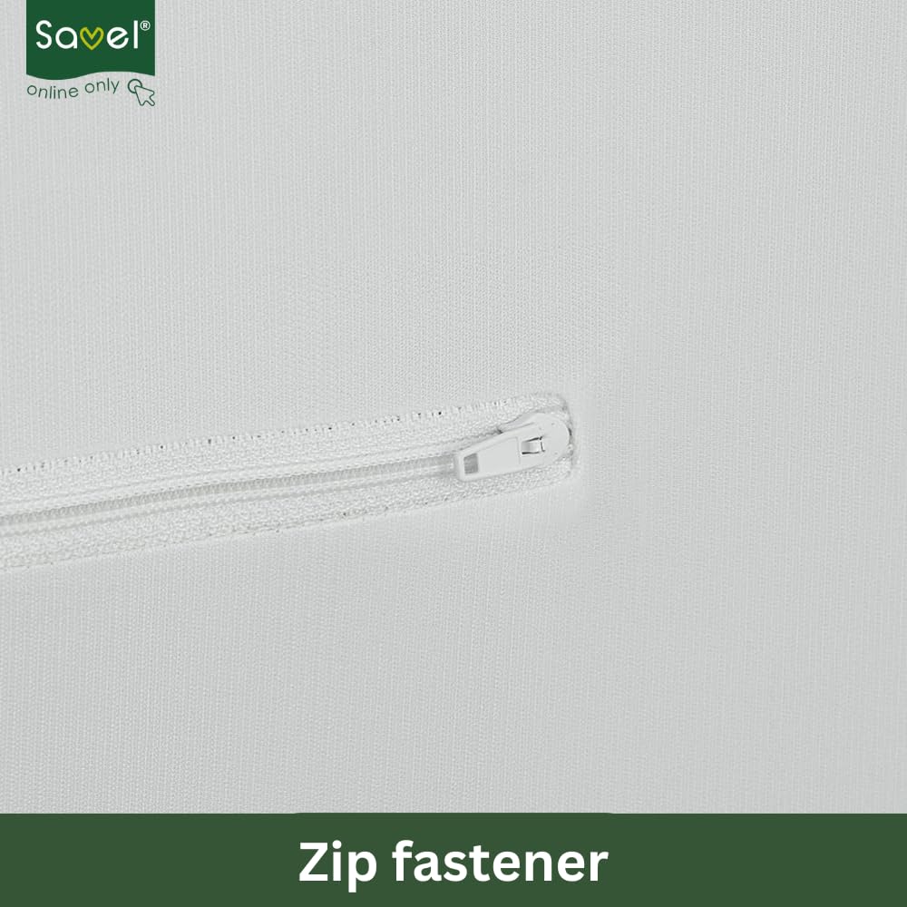Savel-Waterproof and Breathable Mattress Cover including Anti-dustmite treatment |100x190/200cm | Heights up to 30 cm