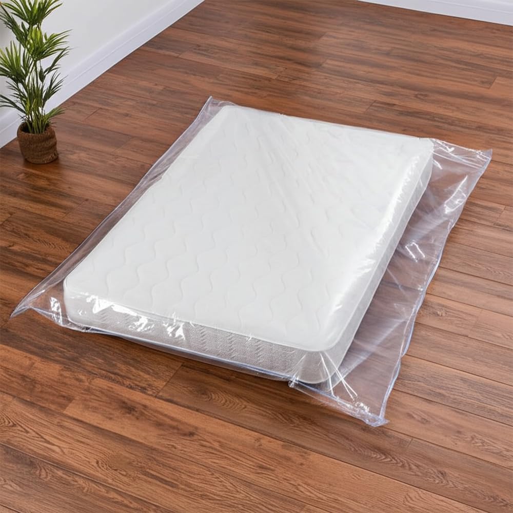 Mattress Bag for Storage and Moving, Waterproof, Tearproof and Dustproof Design, Reusable and Heavy Duty (Super King)