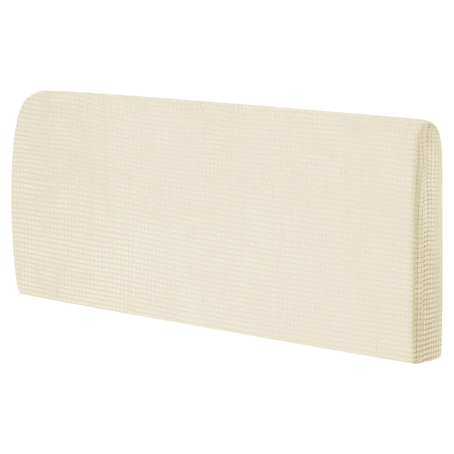 Bed Headboard Cover Dustproof Protector Jacquard Furniture Cover for 1.1-1.4m, Yellow