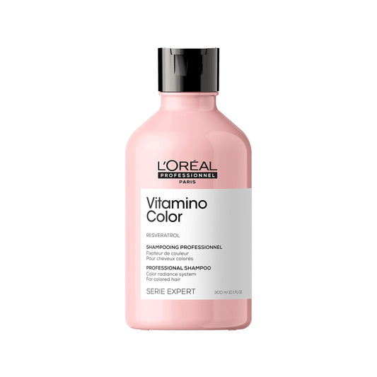 L'Or?al Professionnel Colour-retaining hair shampoo for coloured hair, with Resveratrol, Serie Expert, Vitamino Color Shampoo, 300 ml