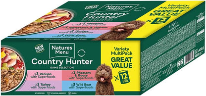 Country Hunter Game Meat Selection Dog Food - 12 x 400g