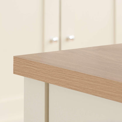 Birlea Highgate Corner Tv Unit Cream & Oak Effect