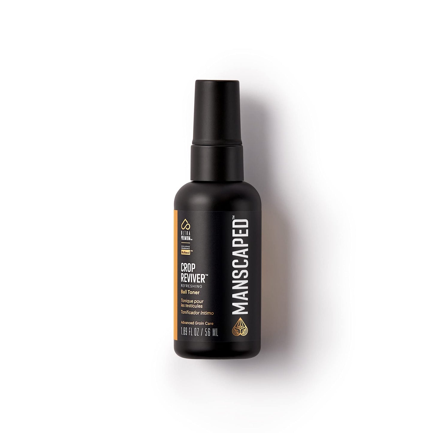 MANSCAPED? The Crop Reviver?, Hydrating & Refreshing Men's Body Toner Spray, Cooling Groin Spray with Soothing Aloe Vera, 56ml