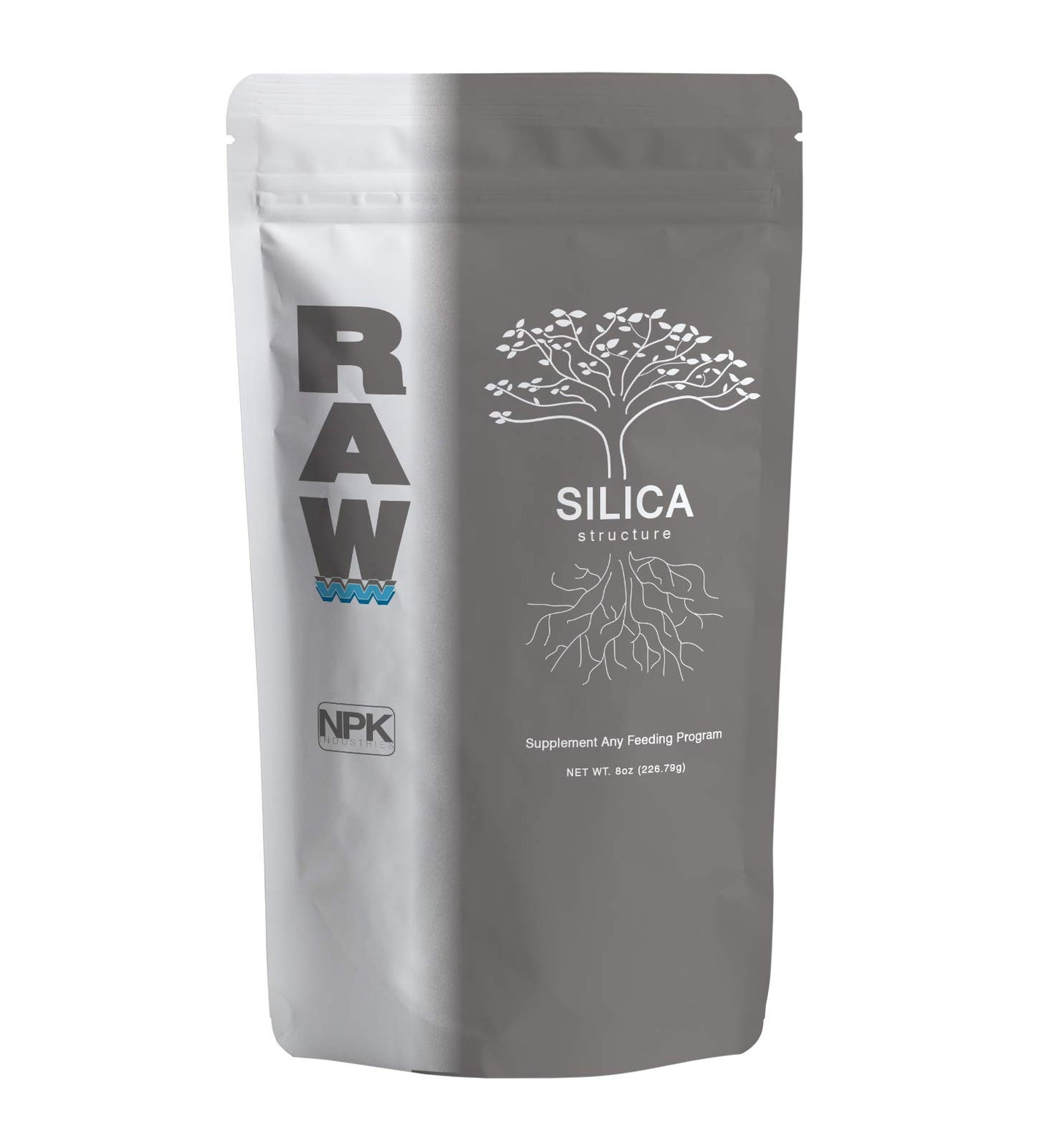 RAW Silica 8oz - High-Purity Plant Supplement for Stronger Growth and Stress Resistance - Essential Silicon Nutrient for Hydroponics, Soil, and Coco