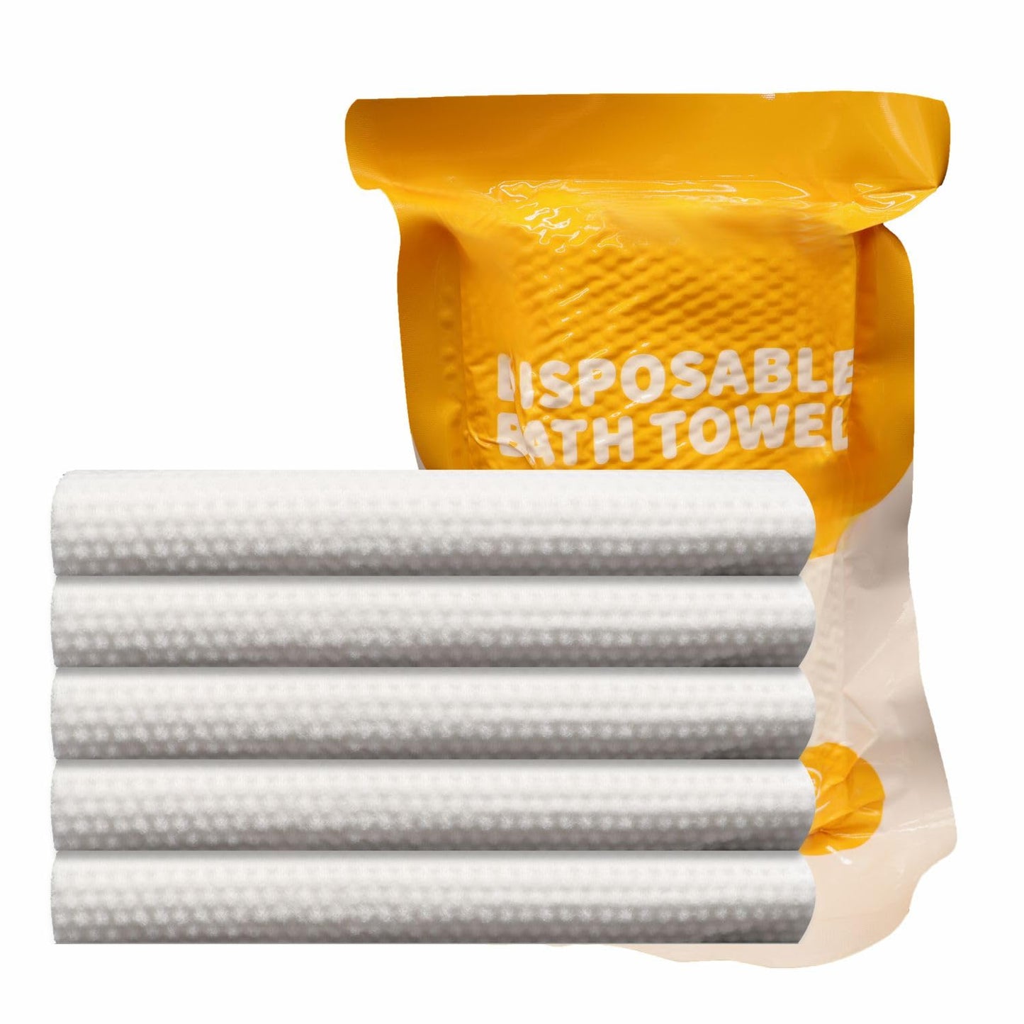 JINYUDOME Disposable Bath Towel, Big Shower Towels, Portable Package for Travel,Hotel, Trip, Camping Use. Soft and Large Luxury Body Towels