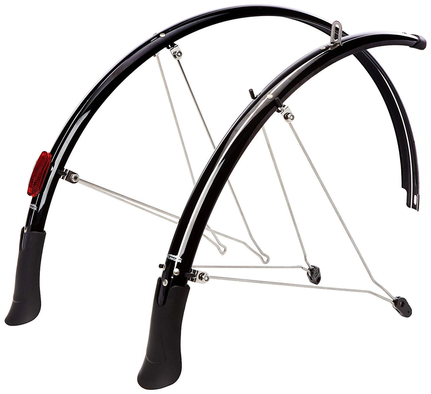 Flinger cycling F50 Deluxe 700 X 50mm, Black, 700x50mm UK