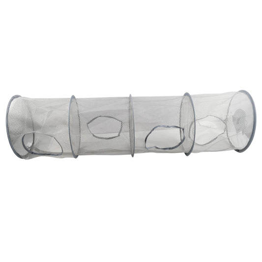 FooYee Hanging Mesh Storage Net, 4 Tier Collapsible Network Storage, Space Save Bags Organizer, Polyester Hanging Mesh Storage Basket for Cuddly Toys