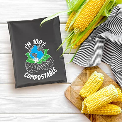 Compostable Mailing Bags,Biodegradable Mailing Bags,Eco Friendly Mailers 12 x 16" (30.5 x 40.5 cm) |25PK|