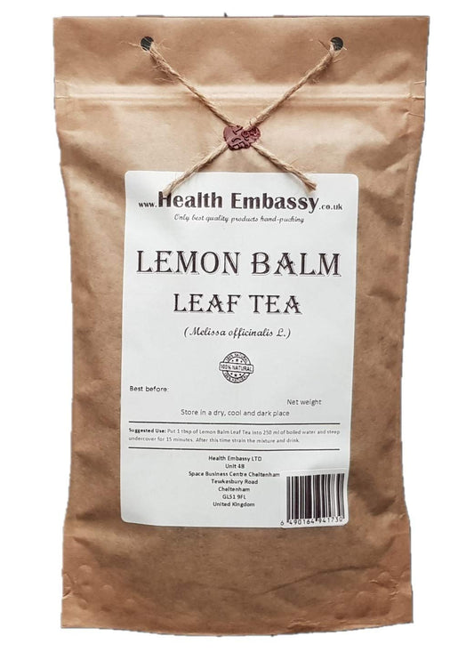 Health Embassy Lemon Balm Leaf (Melissa officinalis L), (100g)
