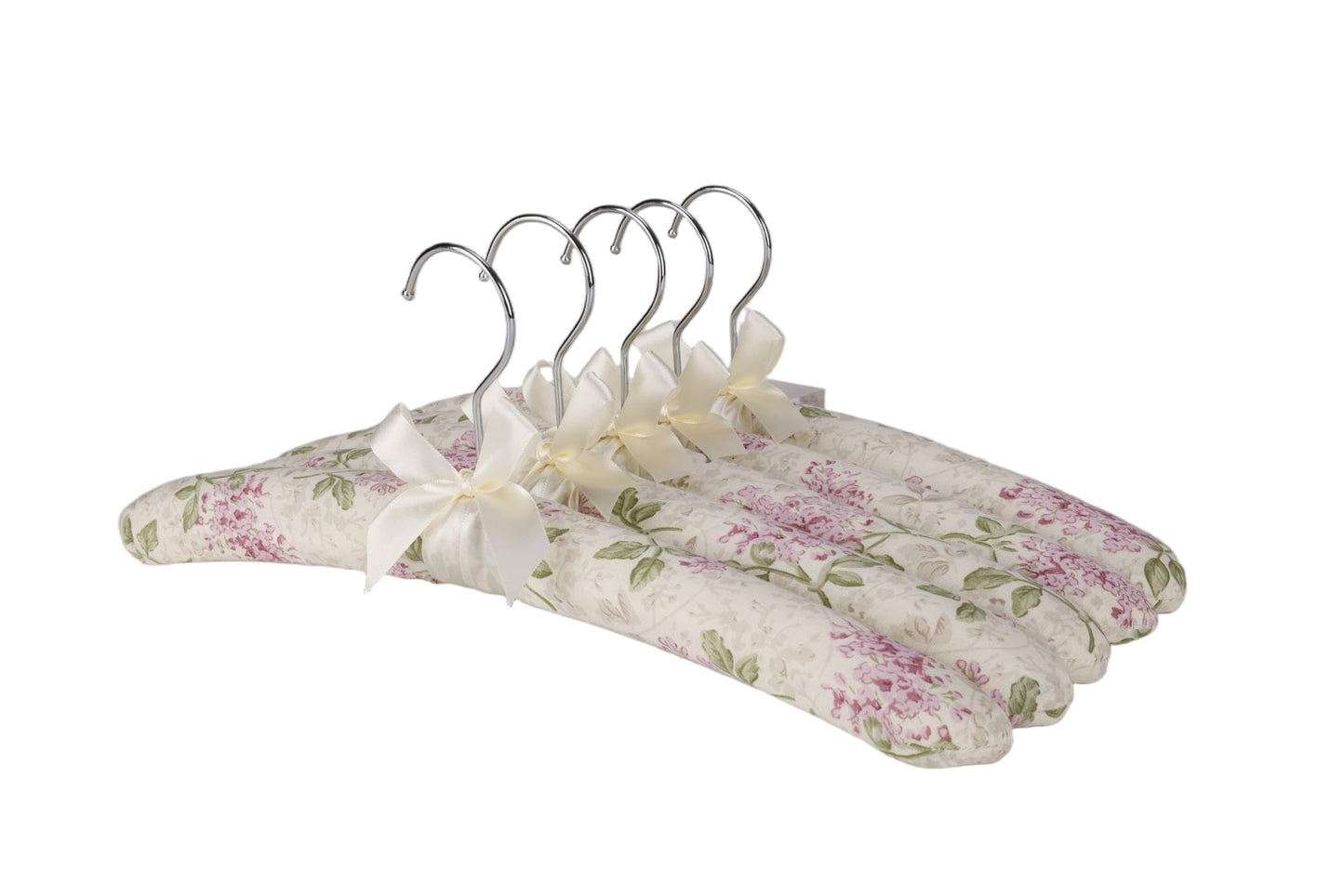 Xiabing Anti-Slip Satin Padded Clothes Hangers with Rotatable Hooks No Shoulder Bump for Women Heavy Sweaters, Coats, Suits (5, Lavender)