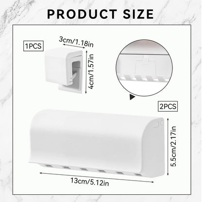 Electric Toothbrush Holder Wall Mounted, 3PCS Wall Mounted Toothbrush Holde