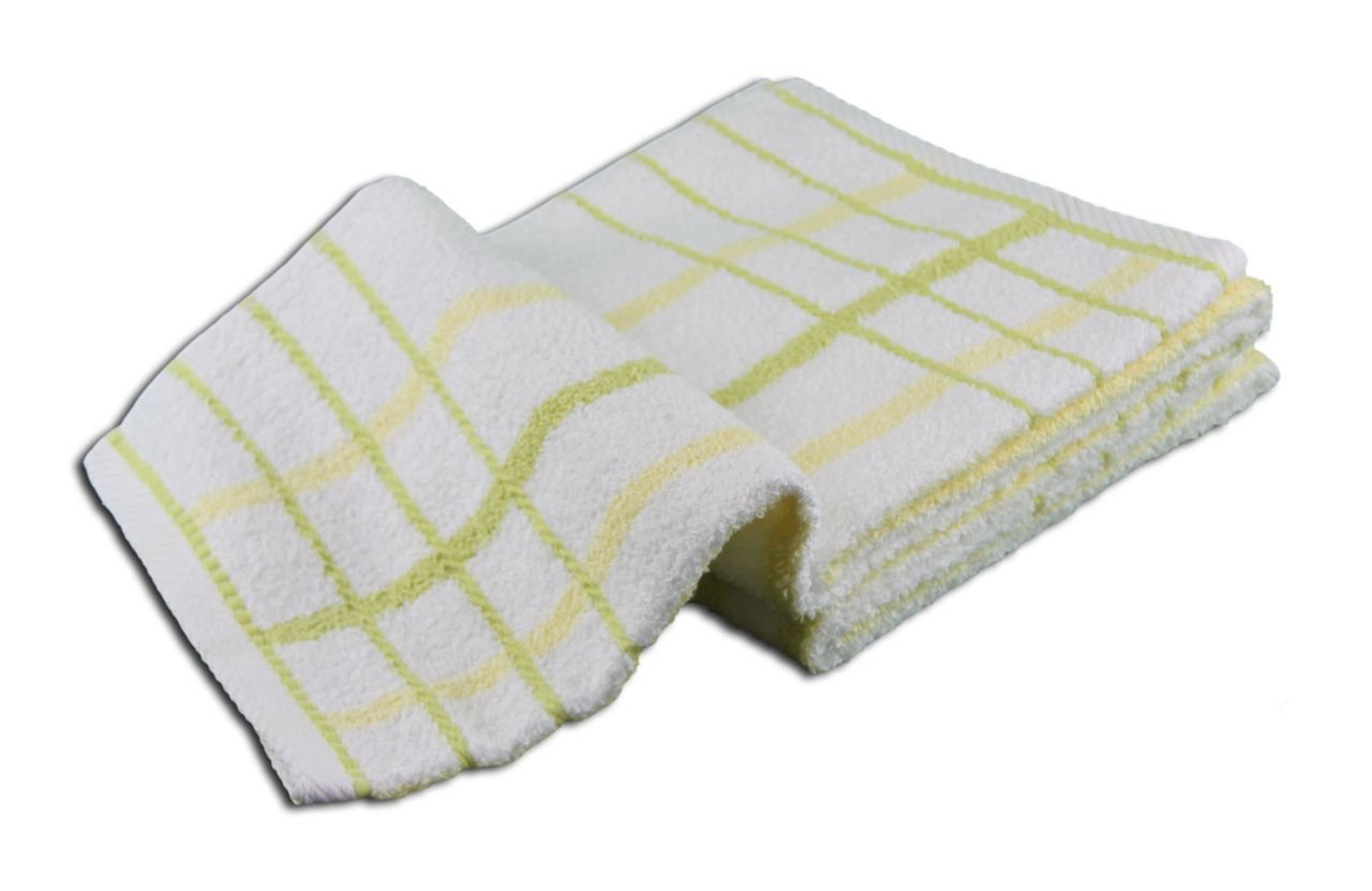 Gözze Berlin - Hand Towel - 50 x 100 cm, Terry, Vanille/Limone, 50 x 100 cm
