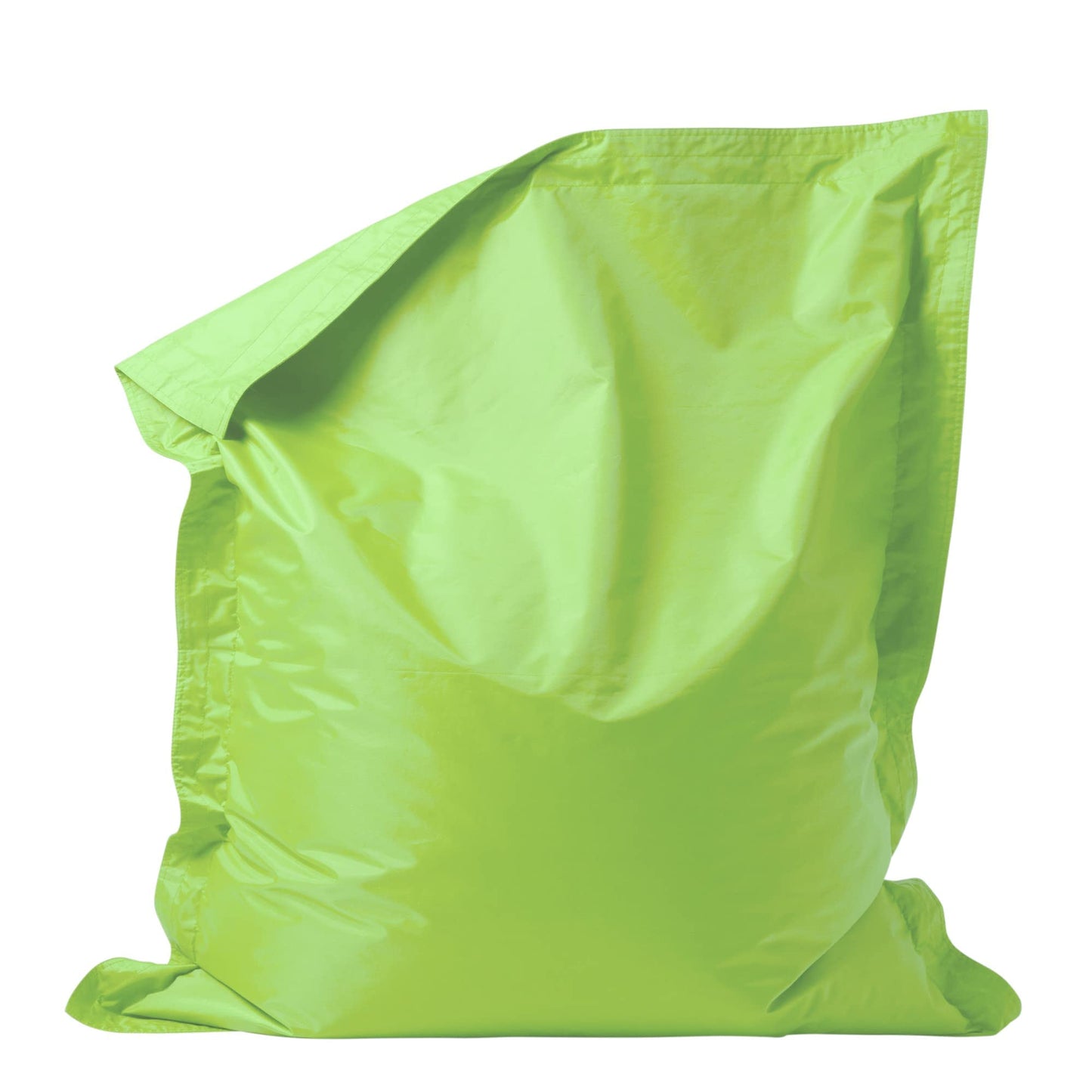 Bean Bag Bazaar Large Outdoor Kids Bean Bag with Filling Included, Green