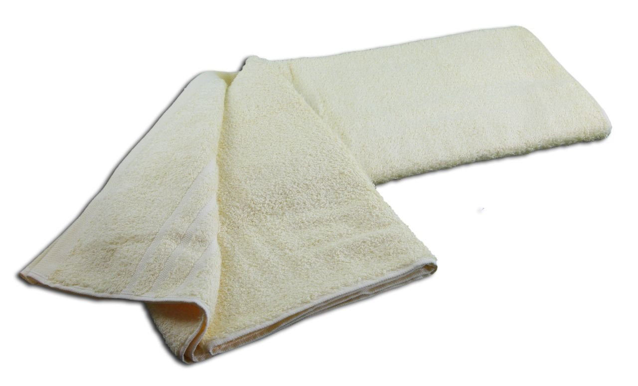 Gözze - Elegant Hand Towel Set of 2, Sylt, 100% Cotton, Heavy Weight (440 g/m²), 50 x 100 cm - Vanilla