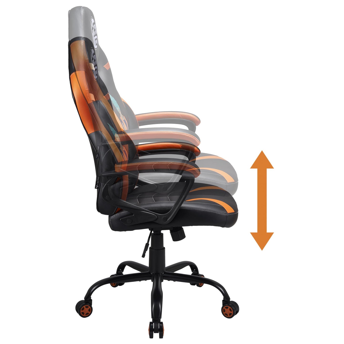 Subsonic DBZ - Dragon Ball Z - Junior gamer chair - Gaming office chair Black - Official License
