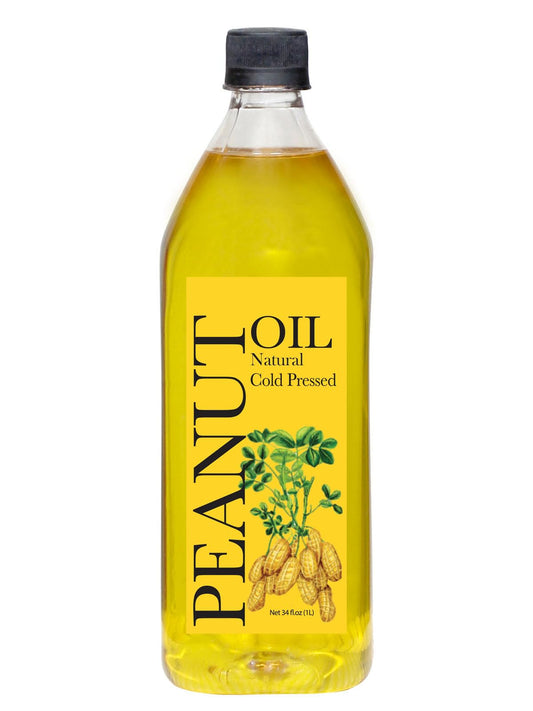 Daana Peanut Oil: NATURAL, EXTRA VIRGIN, COLD PRESSED (1L)