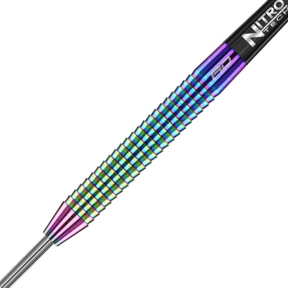 RED DRAGON Razor Edge Spectron 22g - Tungsten professional steel darts set with flights and shafts