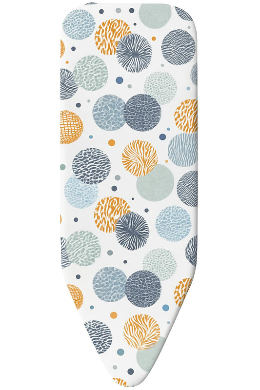 Supersize Smart Fit Ironing Board Cover XL ? Fits Extra Large Ironing Boards 145 x 54 cm | Thick Felt Pad | Durable Elastic Fit | Iron Board Cover |