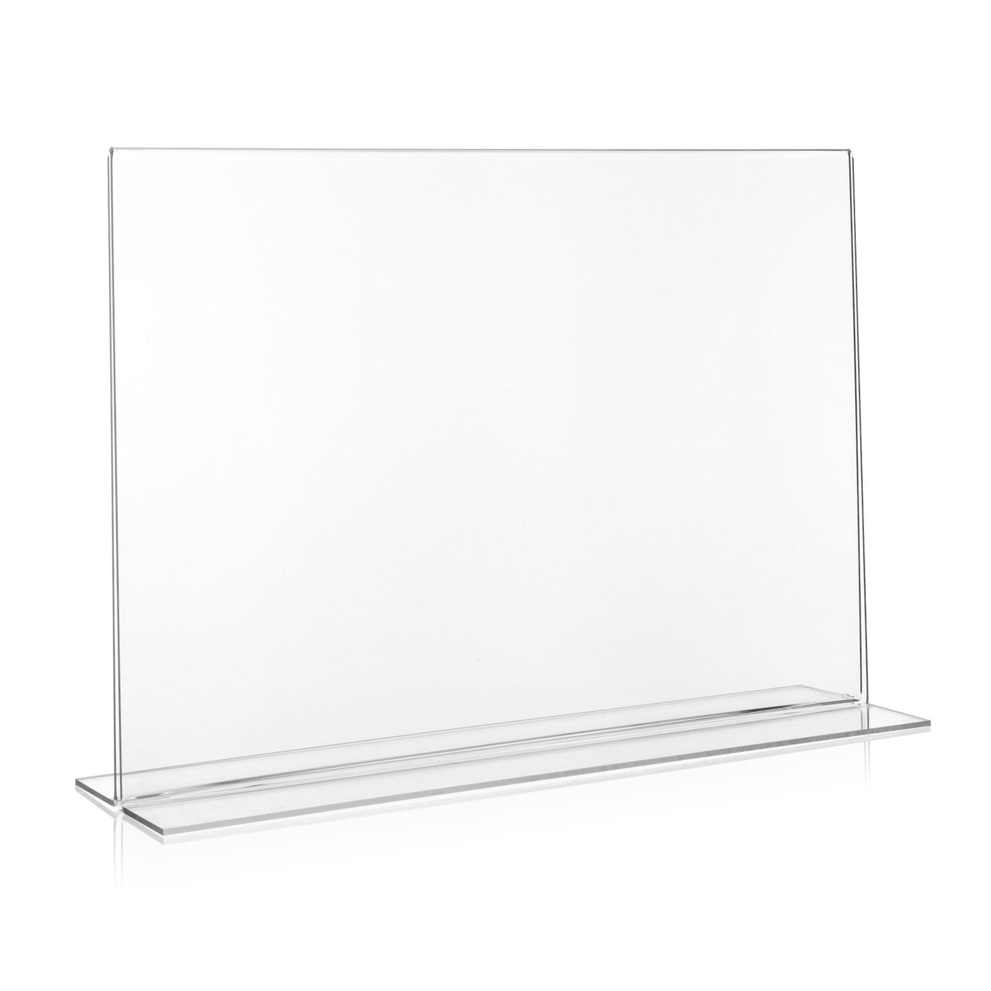 Plexiglas A3 Advertising Stand/T-Stand in Landscape Format