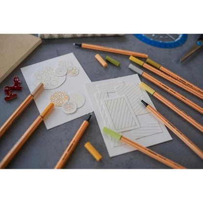 STABILO point 88 - Fineliner - Pack of 25 - Assorted Colours