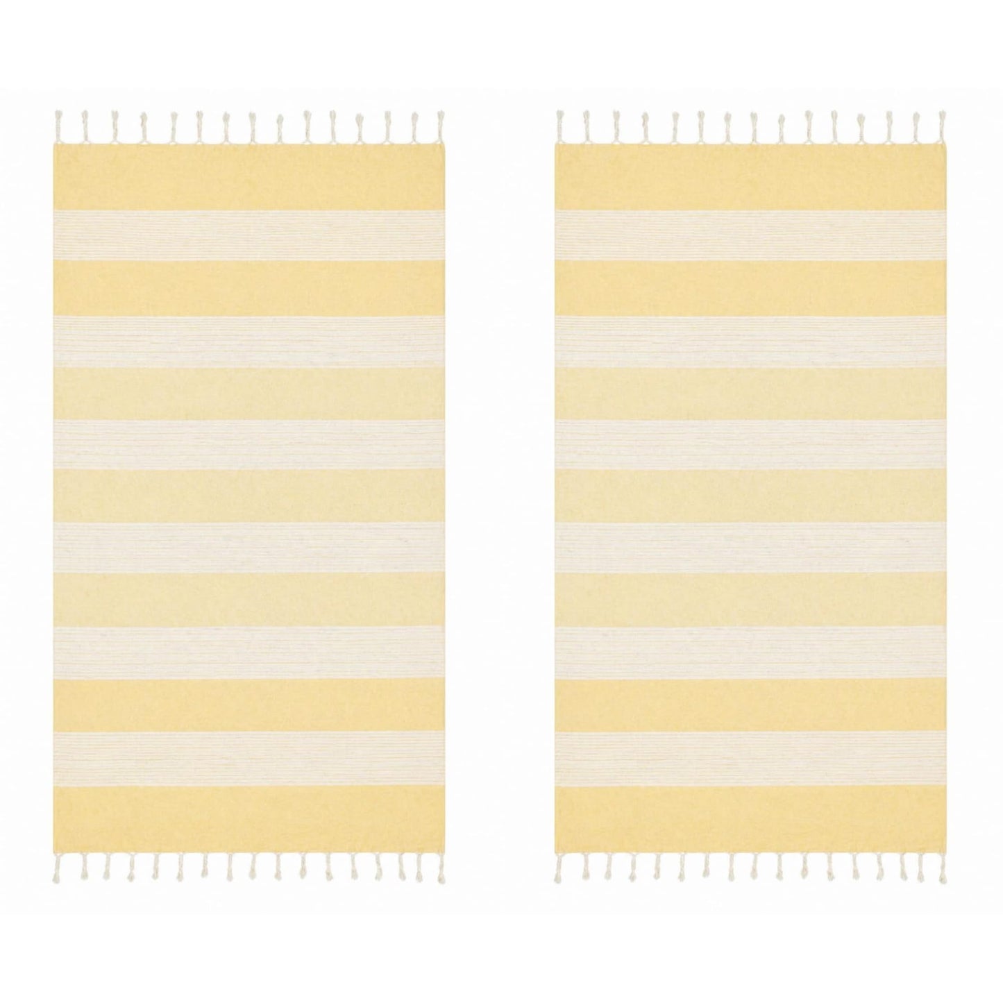 BOSKIMO Large XXL Beach Towel Pack of 2 – Giant Sarong Towel 180 x 200 cm for 2 People, Lightweight and Quick Drying