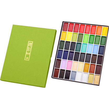 Kuretake ZIG GANSAI TAMBI watercolor set (48 colors set)