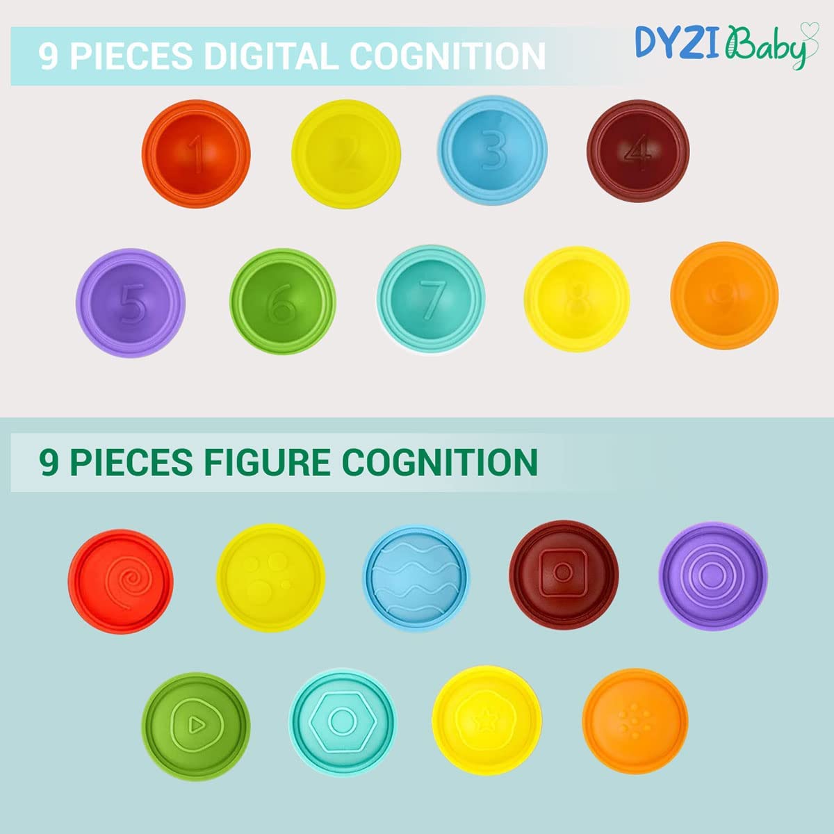 DYZI Suction Cup Spinner Fun Bath Toys