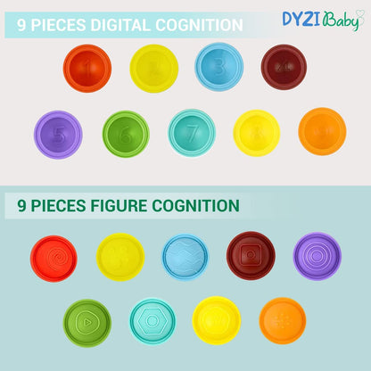 DYZI Suction Cup Spinner Fun Bath Toys