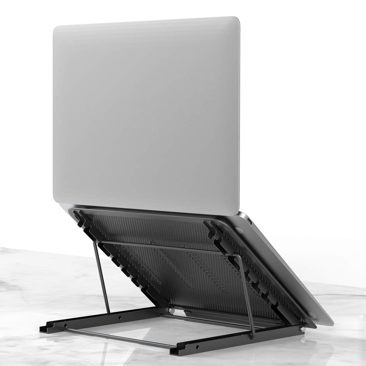 Lidasen Laptop Stand Tablet,Foldable Portable Ventilated Desktop Laptop Holder, Cooling Stand (10"-15.6") compatible with Dell XPS, HP