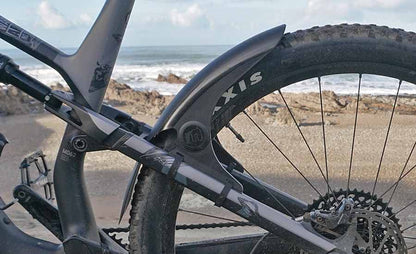 Mucky Nutz, MugGuard, Rear - Rear Mudguard, Black