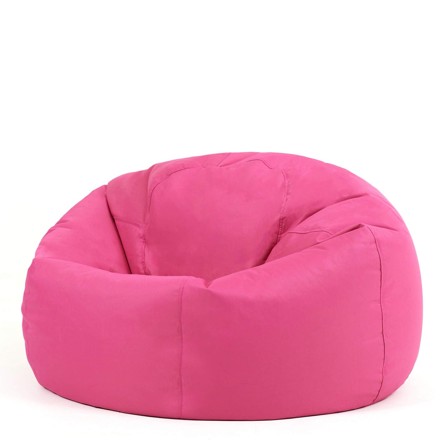 Bean Bag Bazaar Kingston Outdoor Bean Bag with Filling Included, Pink