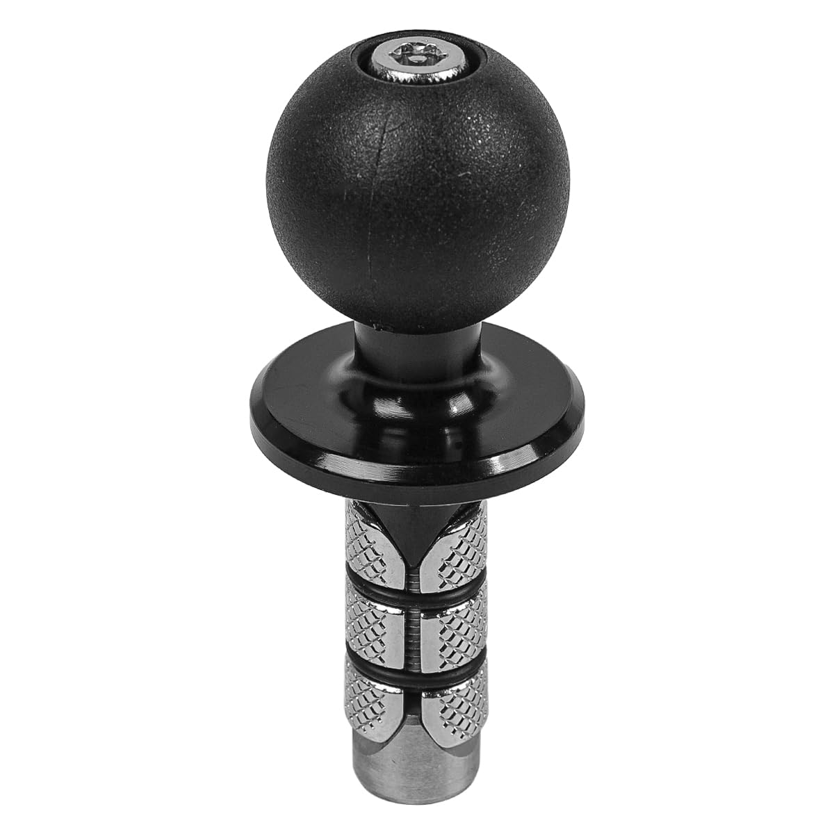 Namvo Metal Motorcycle Fo-Rk Stem Mount With 1" TPU Ball Suitable For Stem Holes With Diameters From 12mm To 25.4mm Compatible With RAM Mount B Size
