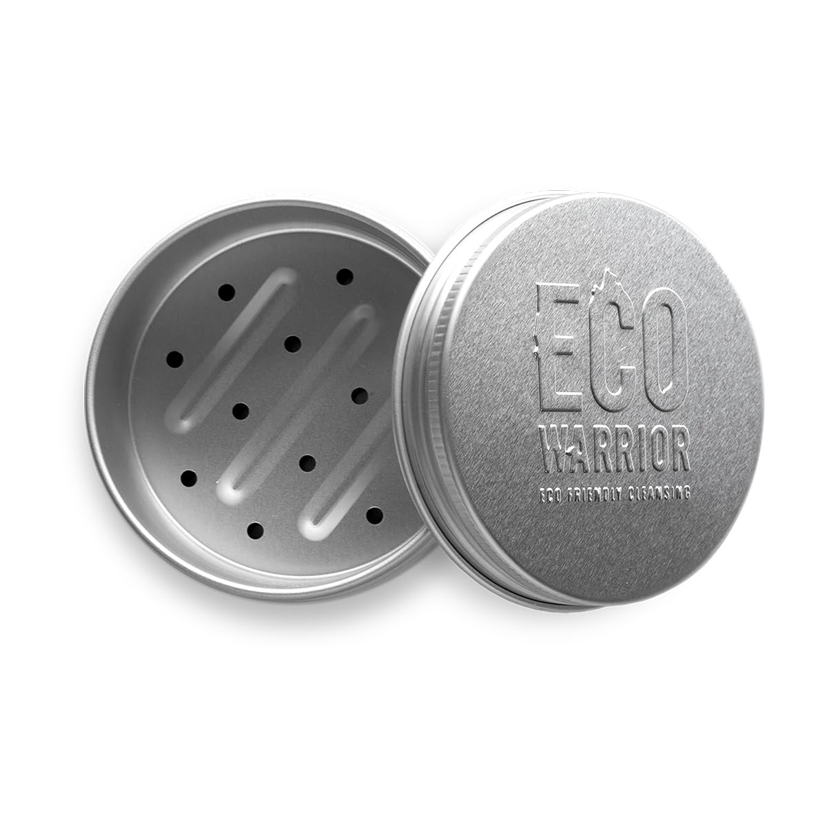 Eco Warrior Mini Soap Storage Tin for 50g Bars, Reusable Travel Case