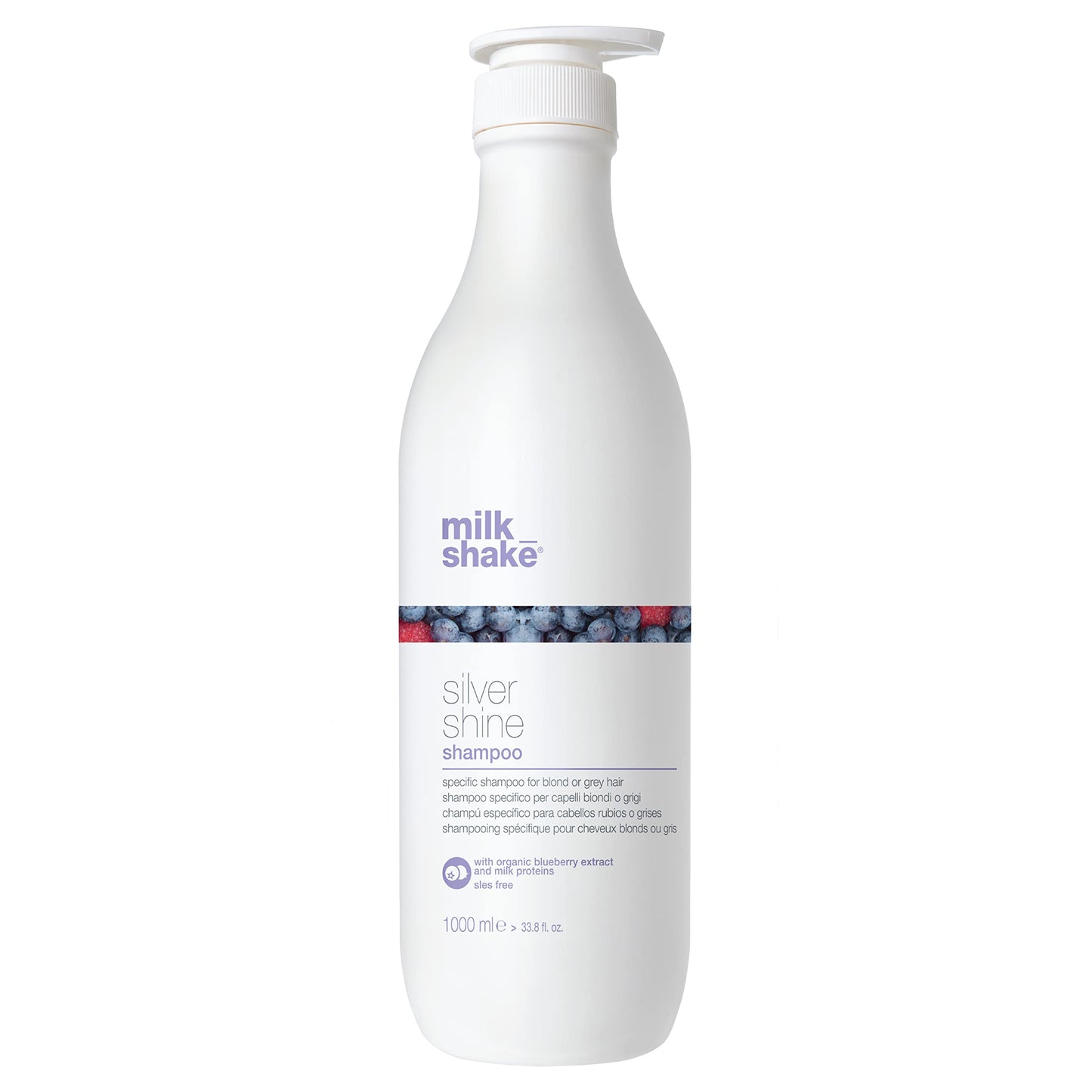 Milk Shake Silver Shine Shampoo 1000 ml Bianco, 1 st?ck