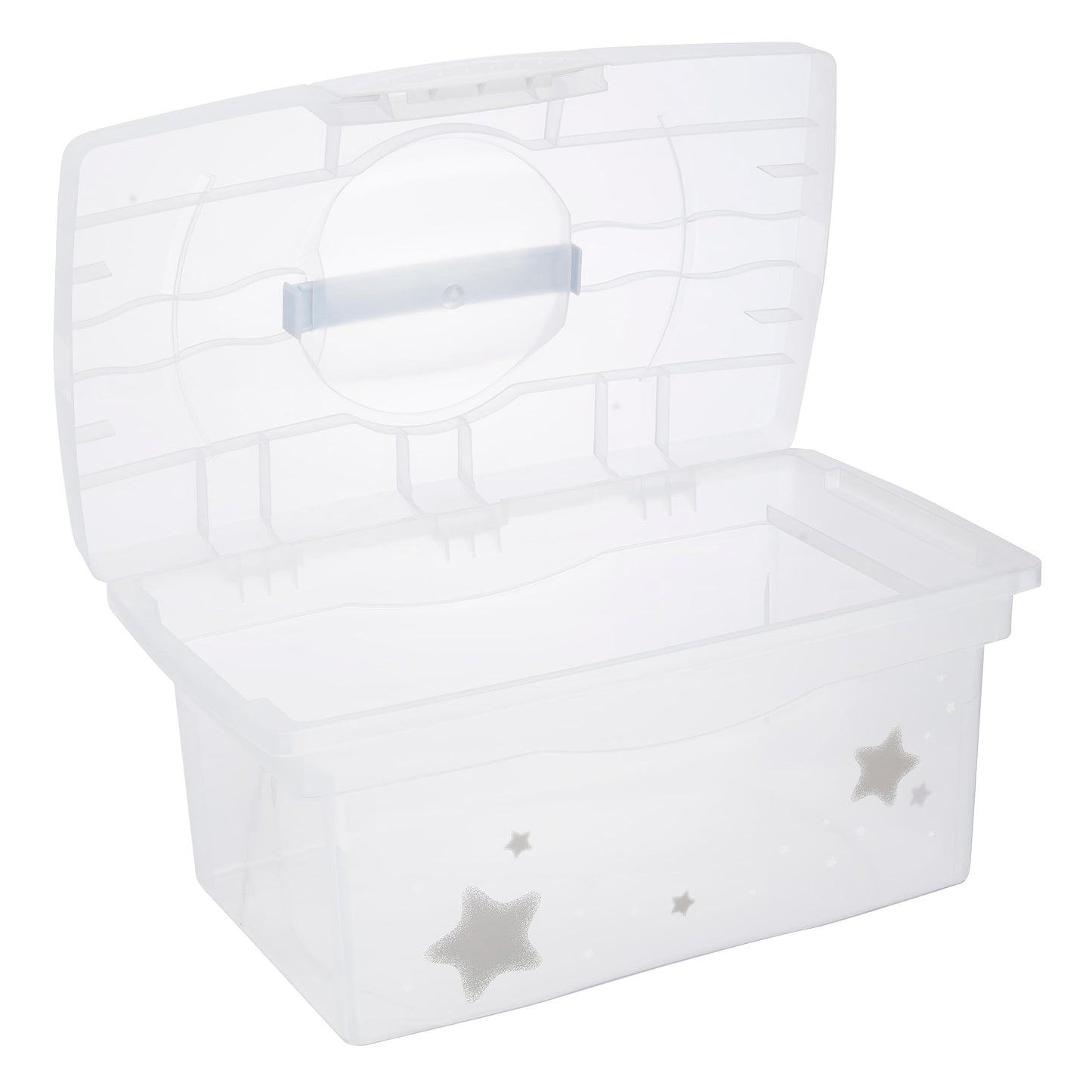 keeeper Stars Traveller, Organiser storage box with lid, Patryk, Nordic White (White)