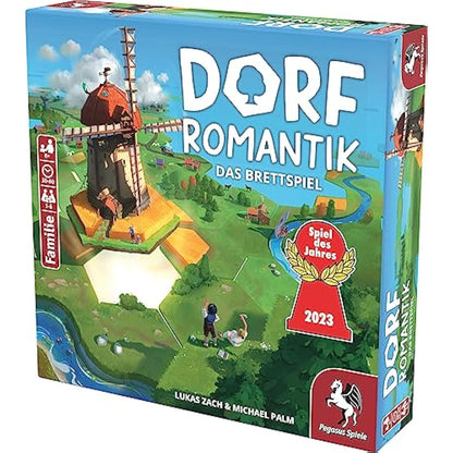 Pegasus Spiele 51240G Village Romantics *Game of the Year 2023* Board Games