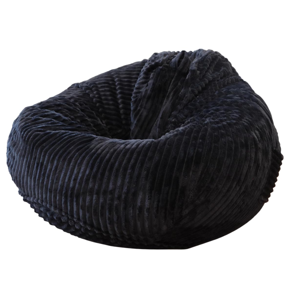 lygooh No filler Fluffy Bean Bag Cover Large Stuffed Storage Covers 4 ft
