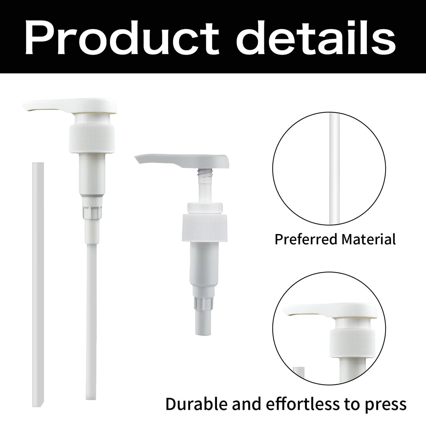 3 Pack 1 Litre Pump Dispenser,Pelican Dispenser Pump,Sauce Sprayer Dispensour,Dispenser Pump with 17cm Tube,Universal Shampoo Pump Dispenser 1000ml