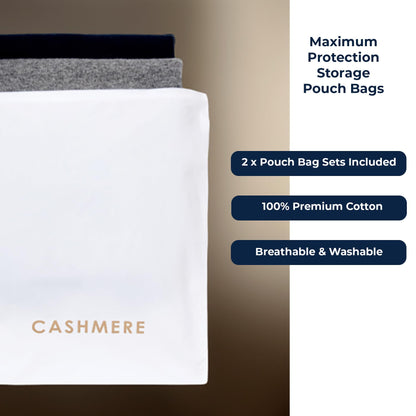 Cashmere Wool Sweater Storage Bag Set