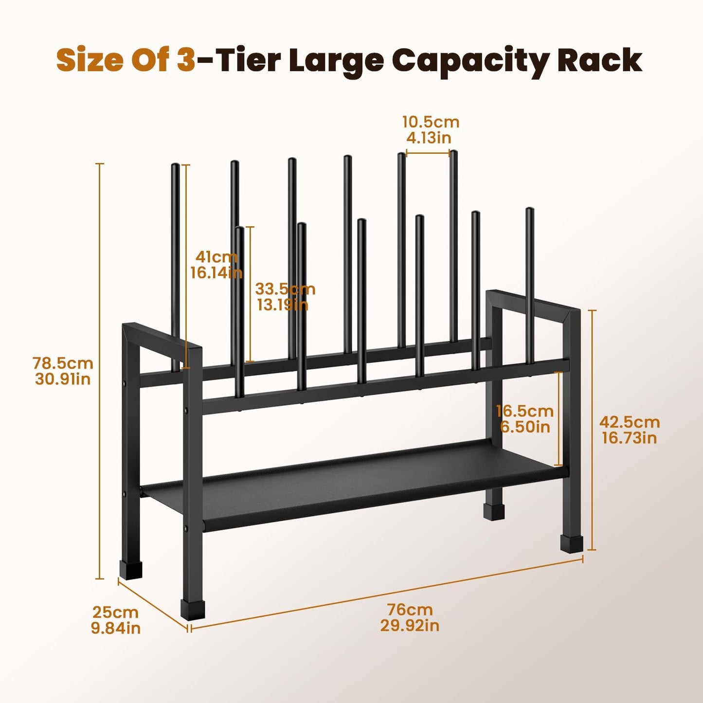 Mavivegue 2-in-1 Boot Rack & Shoe Rack,2-Tier Detachable Standing Shoe Rack