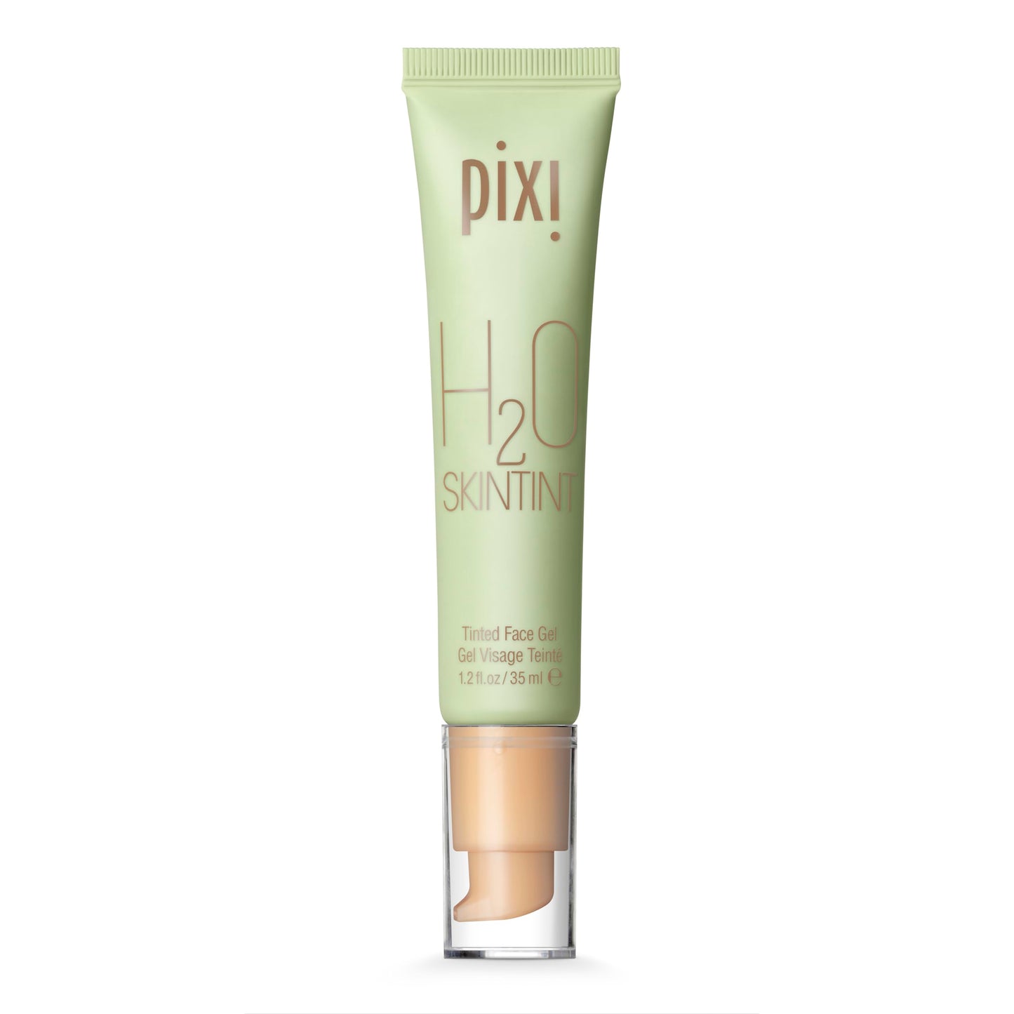 Pixi H2O SkinTint | Tinted Gel Moisturiser | Lightweight, Hydrating & Water-Resistant | Evens Tone & Reduces Redness | Vanilla | 1.2 fl oz/35 ml
