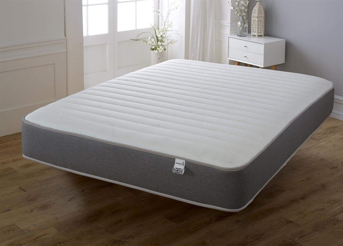 Starlight Beds Fusion Grey European Double Size Mattress