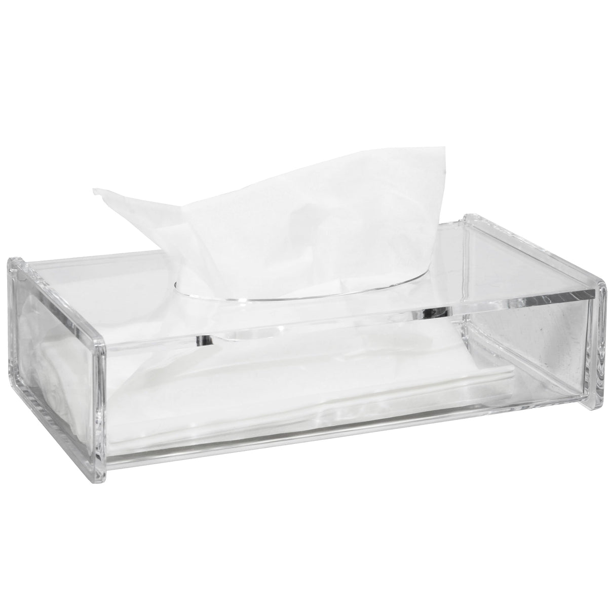 Fantasia Utensils and Accessories, Acrylic Tissue Holder Box, Multicolored