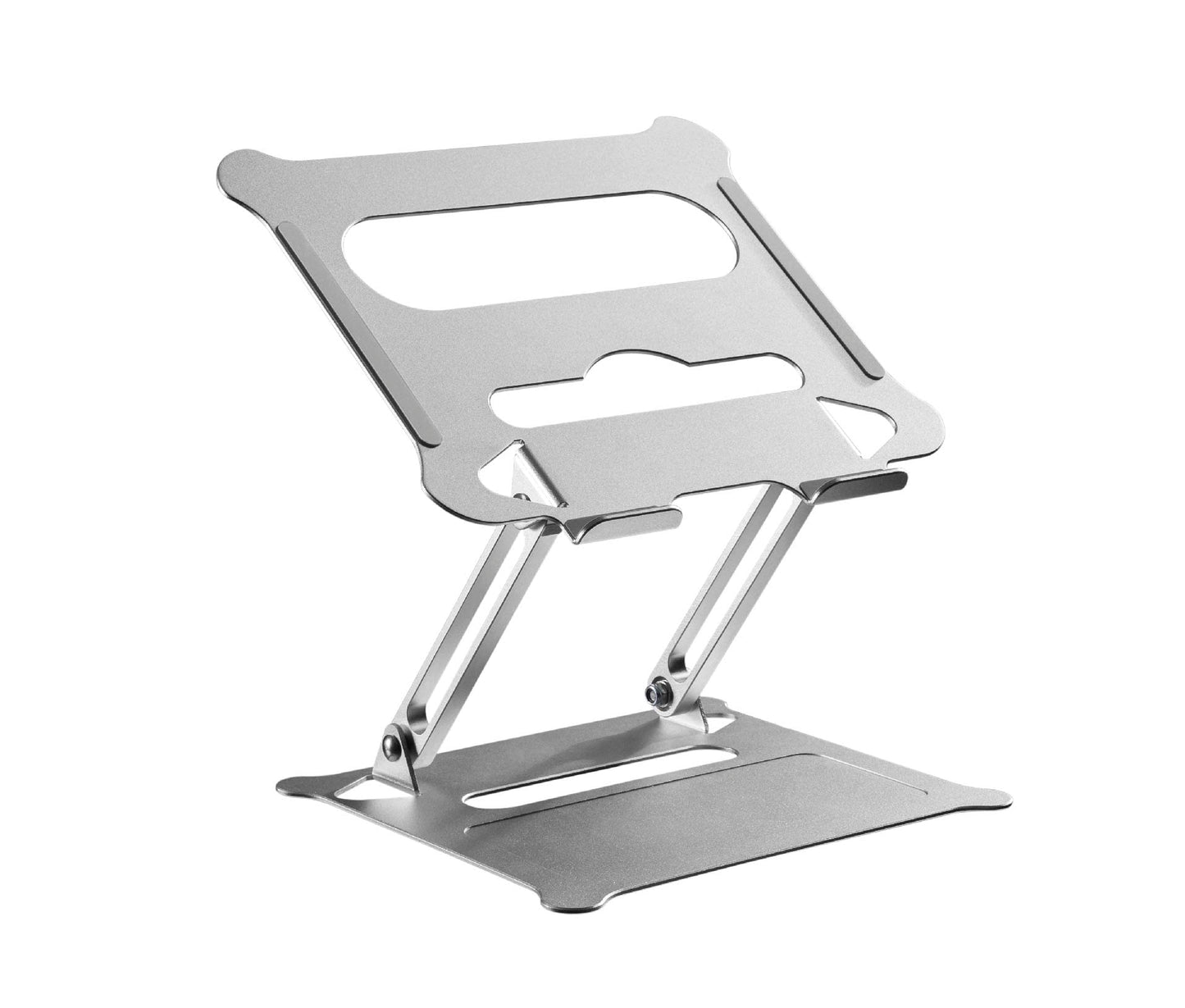Properav Adjustable Aluminium Laptop & Tablet Stand Holder, Fully Adjustable Height & Angle Riser for MacBook Air/Pro, Dell, HP, ASUS, Google, Lenovo