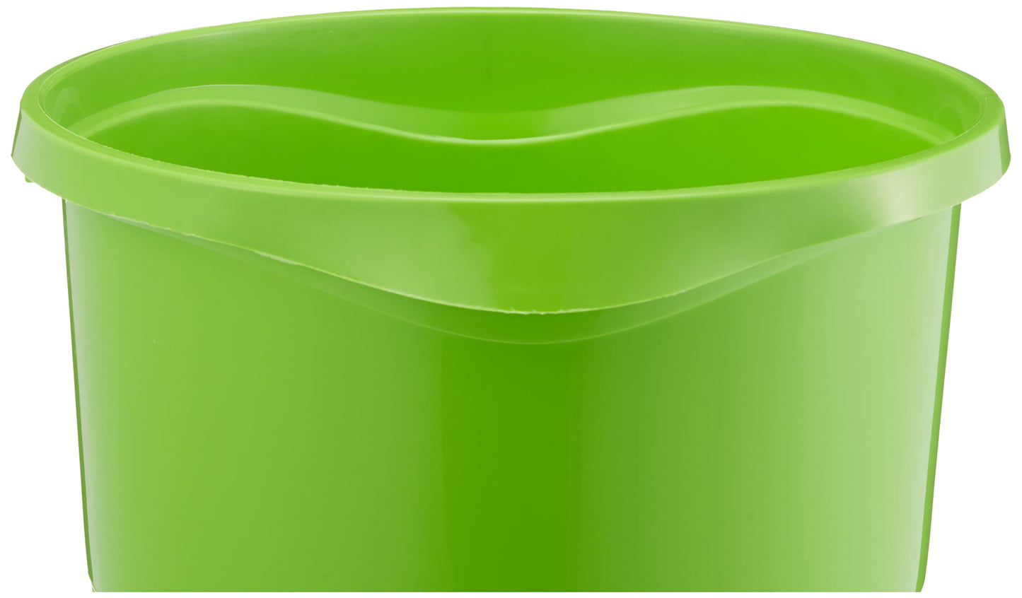 Esselte 14 Litre Europost Waste Bin, Plastic, Vivida Range, Green